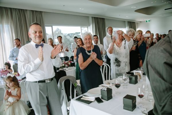 Royal Melbourne Yacht Squadron wedding, Joanna and Sam, frame 296