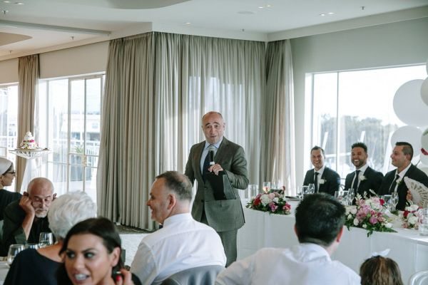 Royal Melbourne Yacht Squadron wedding, Joanna and Sam, frame 302