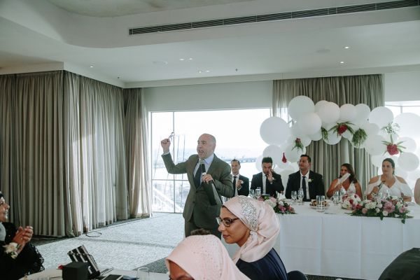 Joanna and Sam's wedding day in St Kilda, frame 313