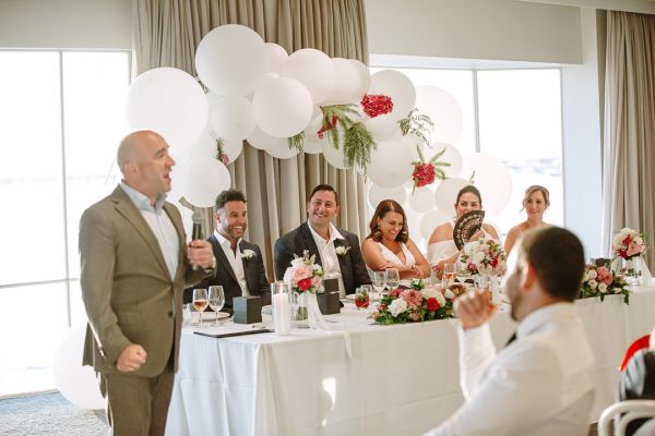 Joanna and Sam's wedding day in St Kilda, frame 331