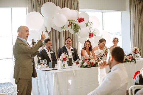 Royal Melbourne Yacht Squadron wedding, Joanna and Sam, frame 332