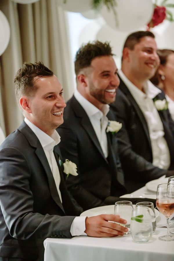 Joanna and Sam's wedding day in St Kilda, frame 340