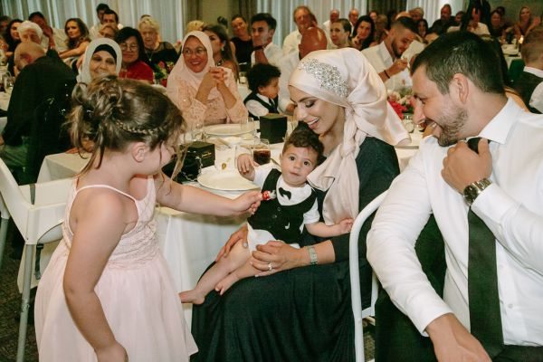 Joanna and Sam's wedding day in St Kilda, frame 352