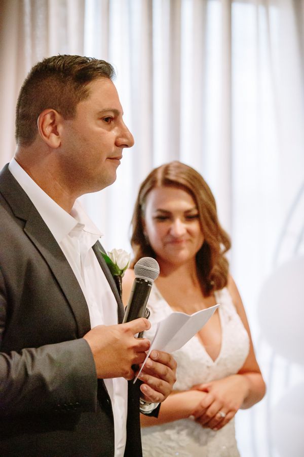 Joanna and Sam's wedding day in St Kilda, frame 355
