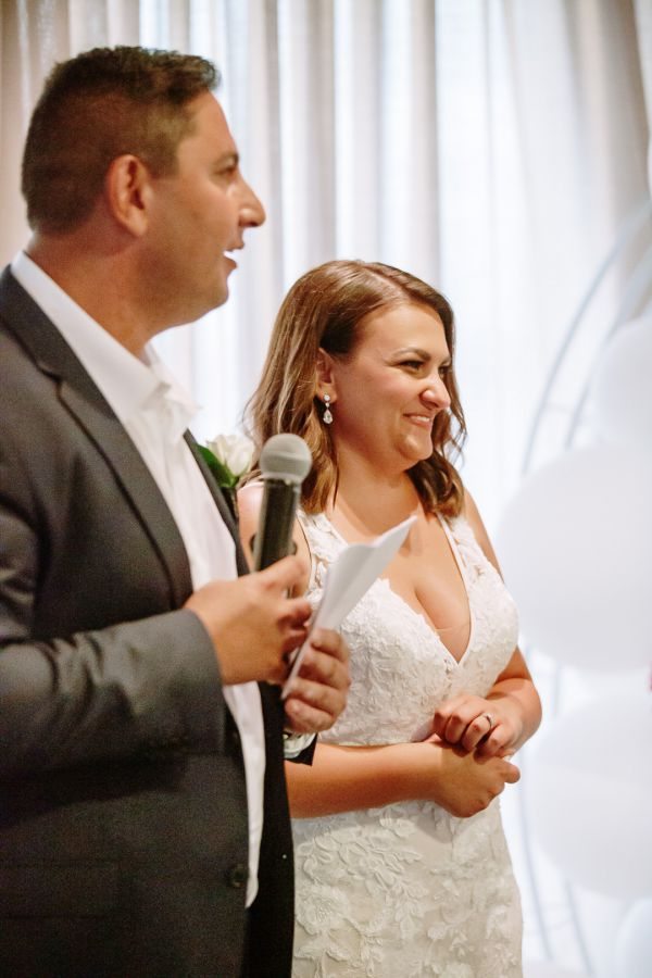Royal Melbourne Yacht Squadron wedding, Joanna and Sam, frame 356