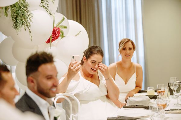 Royal Melbourne Yacht Squadron wedding, Joanna and Sam, frame 368