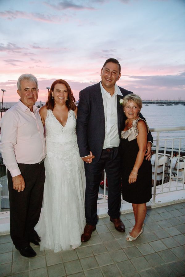 Joanna and Sam's wedding day in St Kilda, frame 409