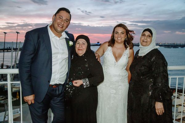Joanna and Sam's wedding day in St Kilda, frame 412