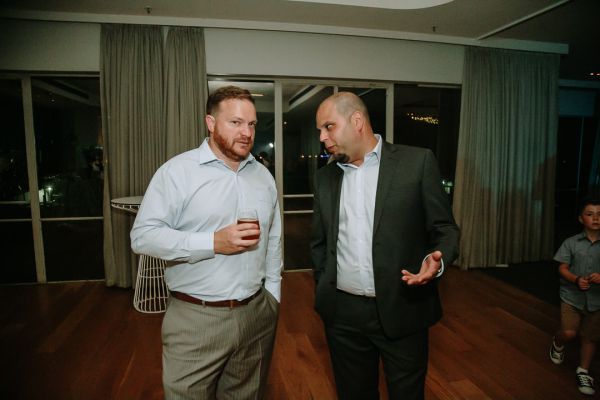 Joanna and Sam's wedding day in St Kilda, frame 430