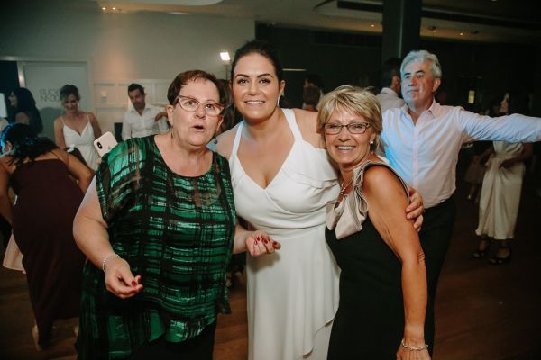Joanna and Sam's wedding day in St Kilda, frame 436