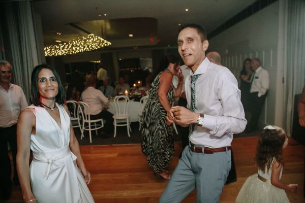 Joanna and Sam's wedding day in St Kilda, frame 445