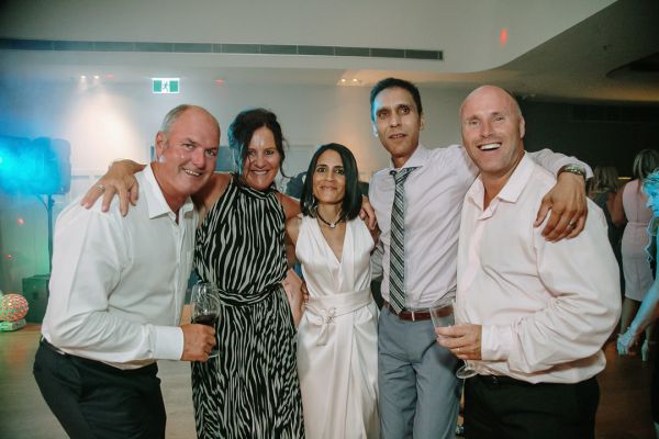 Joanna and Sam's wedding day in St Kilda, frame 448