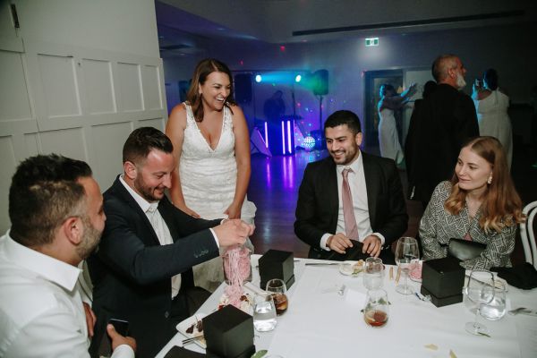 Joanna and Sam's wedding day in St Kilda, frame 451