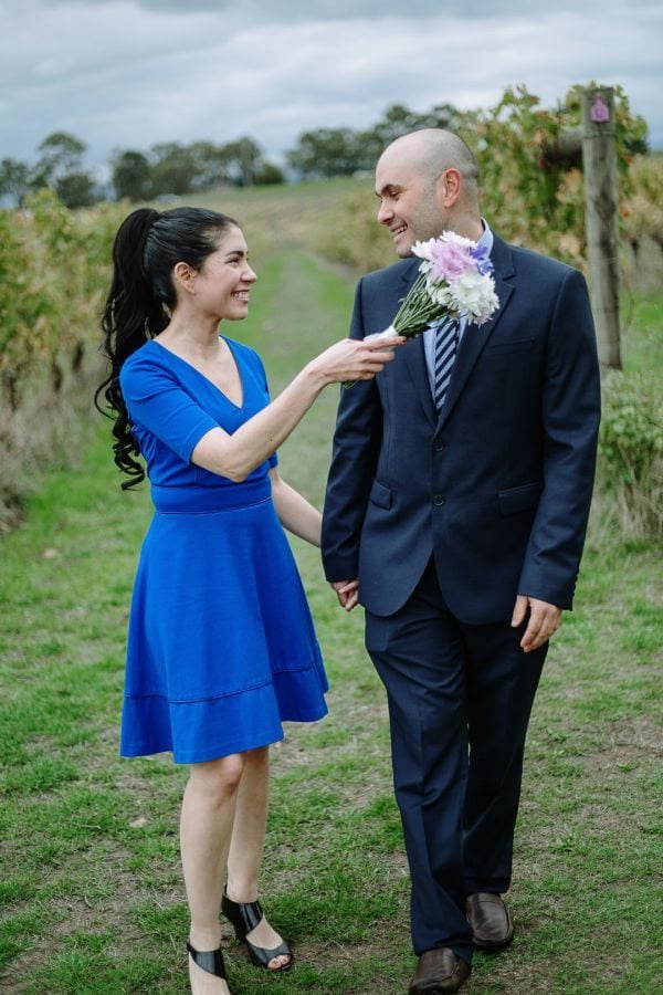 Alberta and Vincent's wedding day in Coldstream, frame 055
