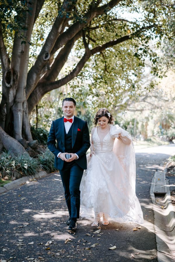 Royal Botanic Gardens Melbourne wedding photo Melbourne