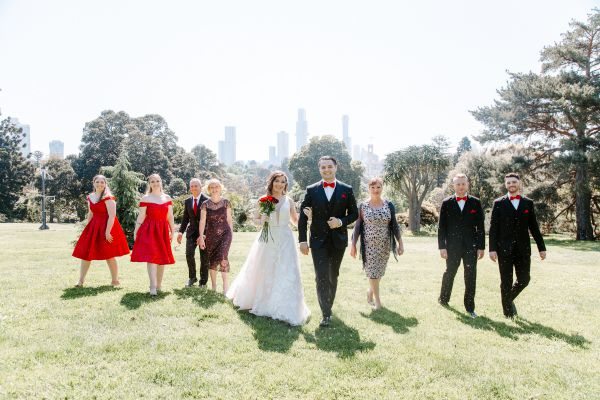 Royal Botanic Gardens Melbourne wedding, Stephanie and Nicholas, frame 011