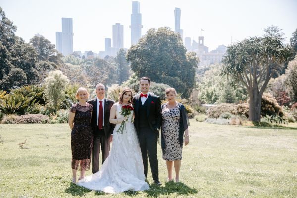 Stephanie and Nicholas' wedding day in Melbourne, frame 016