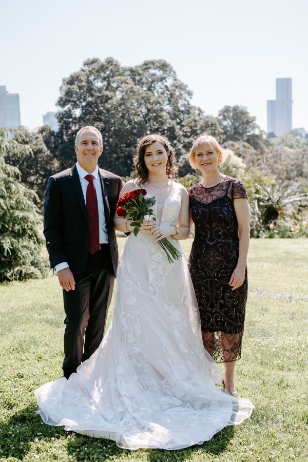Wedding photograph 030 from Stephanie and Nicholas' day at Royal Botanic Gardens Melbourne