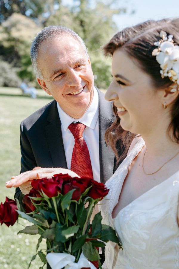 Wedding photograph 036 from Stephanie and Nicholas' day at Royal Botanic Gardens Melbourne