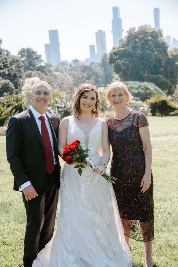 Wedding photograph 042 from Stephanie and Nicholas' day at Royal Botanic Gardens Melbourne