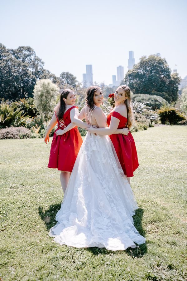 Stephanie and Nicholas' wedding day in Melbourne, frame 055