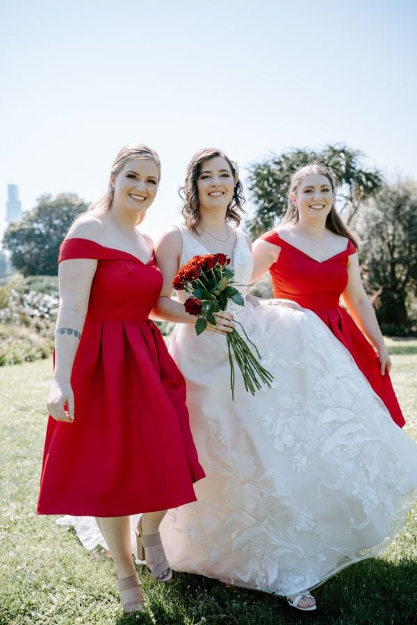Wedding photograph 057 from Stephanie and Nicholas' day at Royal Botanic Gardens Melbourne