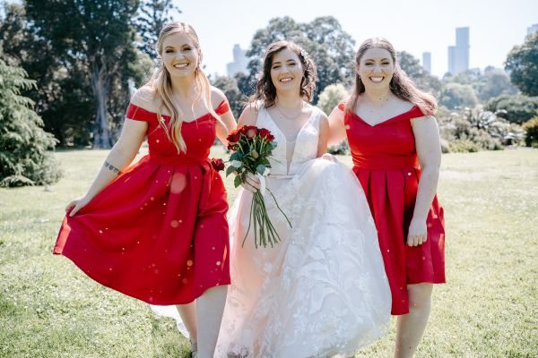 Stephanie and Nicholas' wedding day in Melbourne, frame 064