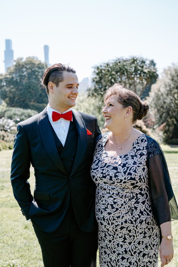 Stephanie and Nicholas' wedding day in Melbourne, frame 067