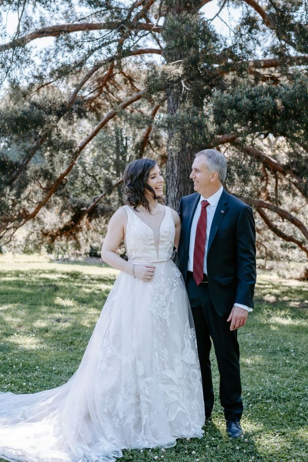 Stephanie and Nicholas' wedding day in Melbourne, frame 109