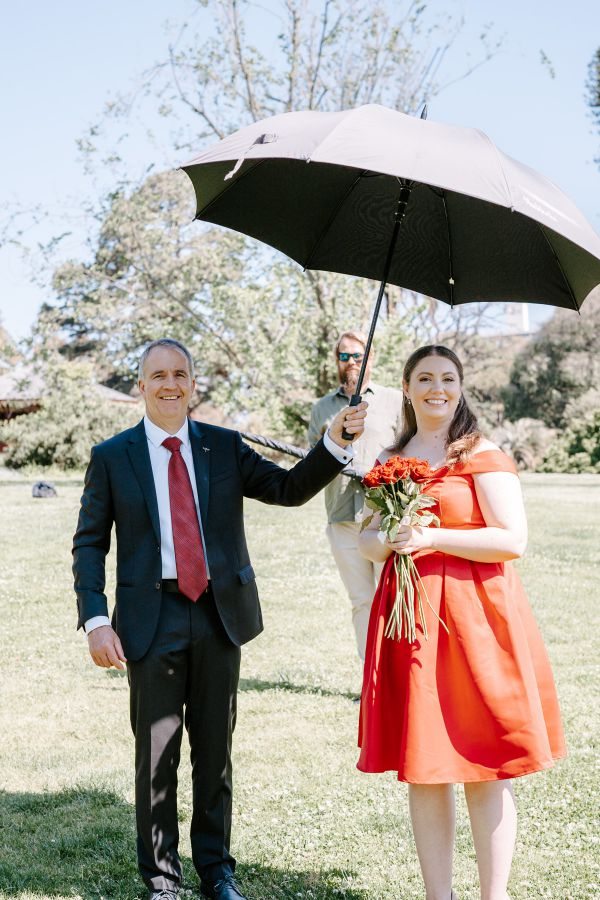 Stephanie and Nicholas' wedding day in Melbourne, frame 124