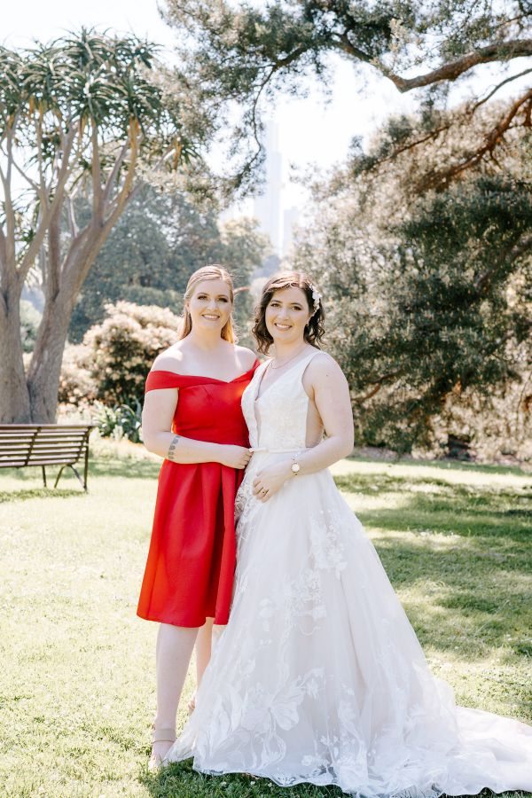 Wedding photograph 126 from Stephanie and Nicholas' day at Royal Botanic Gardens Melbourne