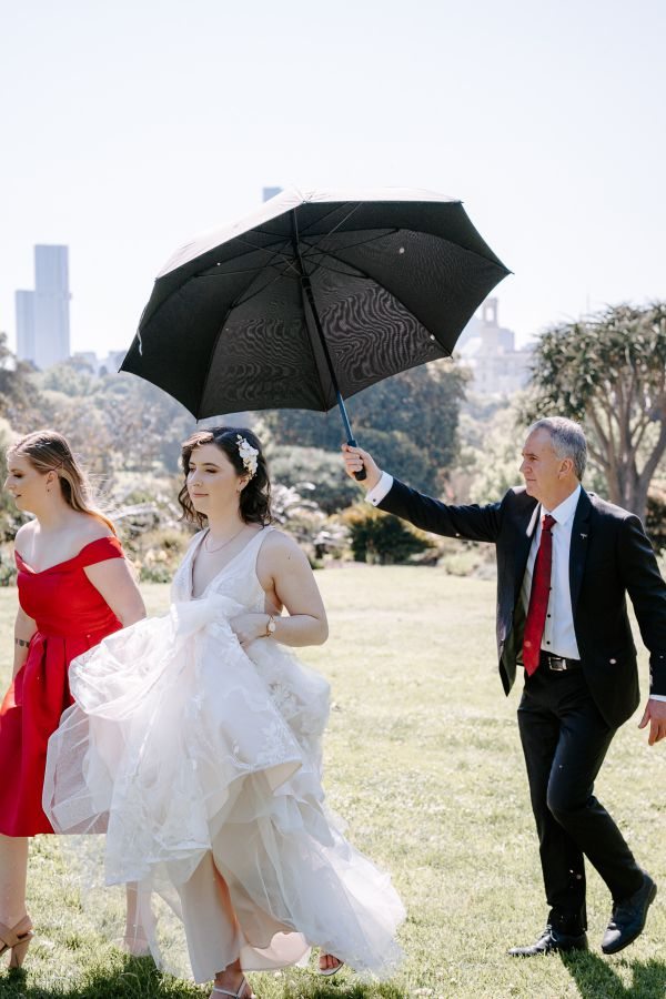 Wedding photograph 132 from Stephanie and Nicholas' day at Royal Botanic Gardens Melbourne