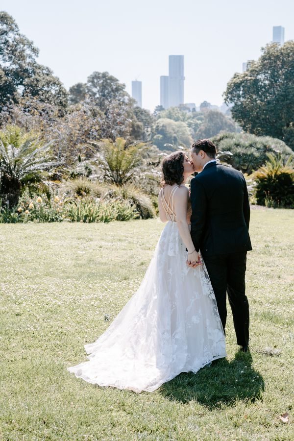 Royal Botanic Gardens Melbourne wedding, Stephanie and Nicholas, frame 137