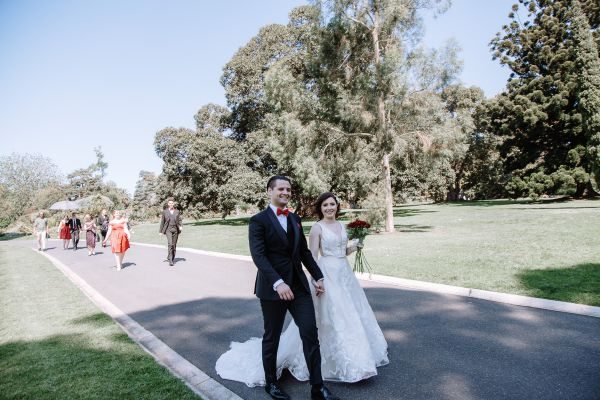 Wedding photograph 141 from Stephanie and Nicholas' day at Royal Botanic Gardens Melbourne