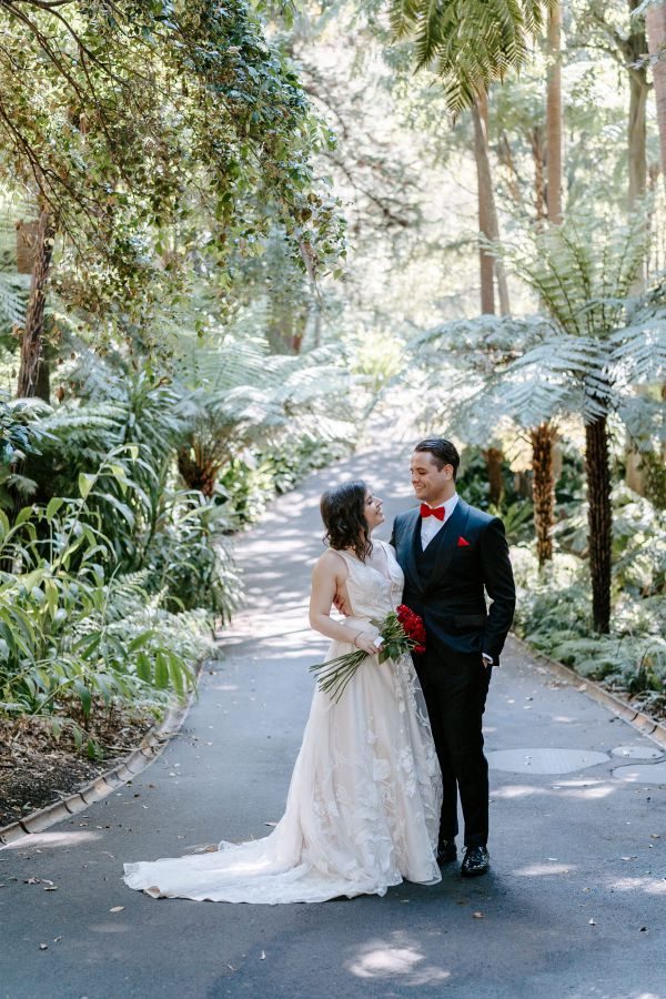 Royal Botanic Gardens Melbourne wedding, Stephanie and Nicholas, frame 143