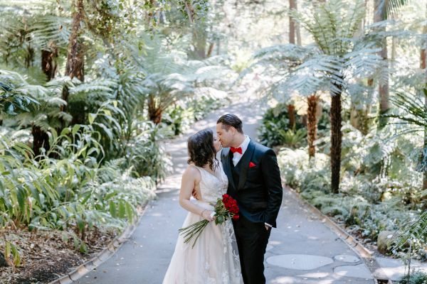 Wedding photograph 144 from Stephanie and Nicholas' day at Royal Botanic Gardens Melbourne