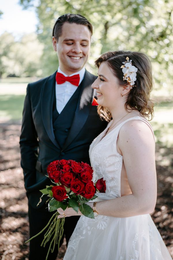 Royal Botanic Gardens Melbourne wedding, Stephanie and Nicholas, frame 164