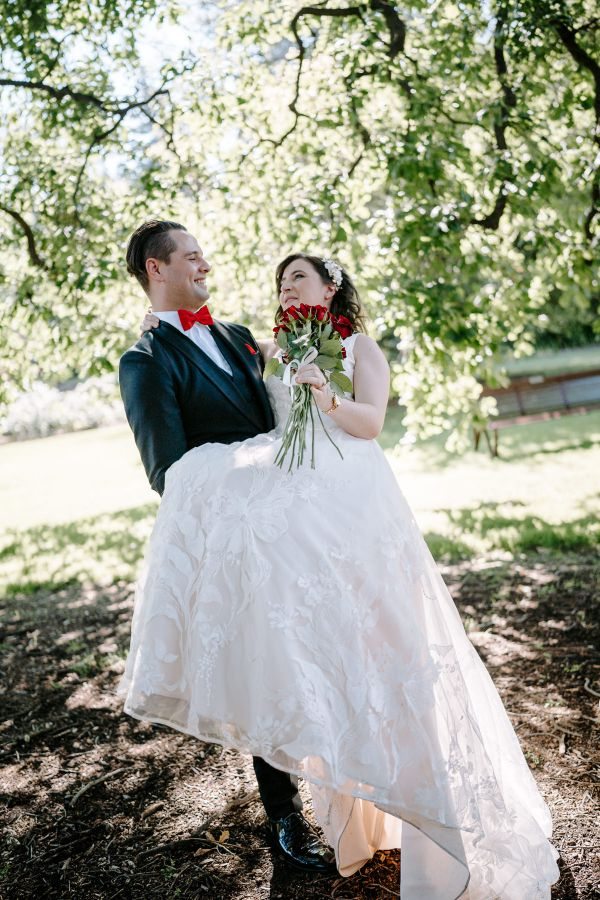 Royal Botanic Gardens Melbourne wedding, Stephanie and Nicholas, frame 185