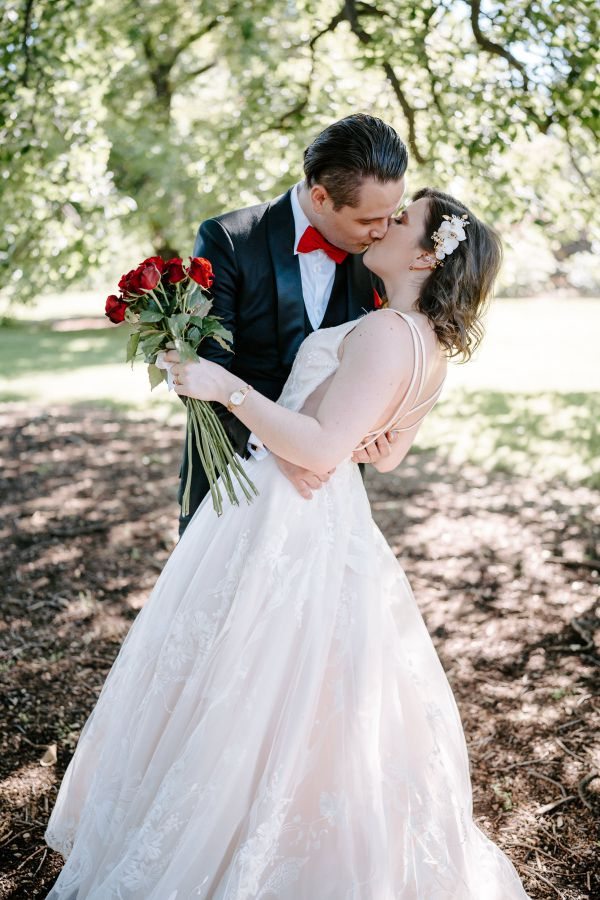 Royal Botanic Gardens Melbourne wedding, Stephanie and Nicholas, frame 194