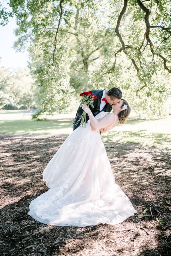 Stephanie and Nicholas' wedding day in Melbourne, frame 196