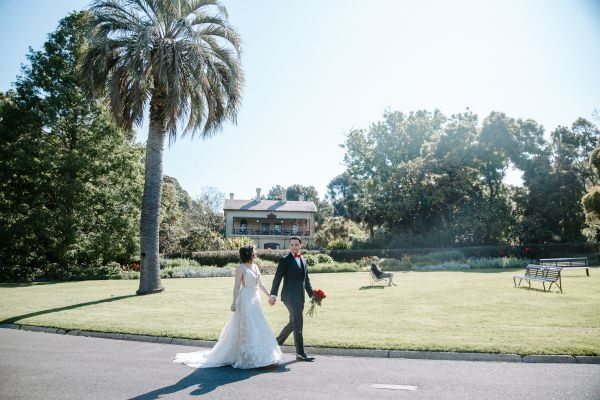 Stephanie and Nicholas' wedding day in Melbourne, frame 223