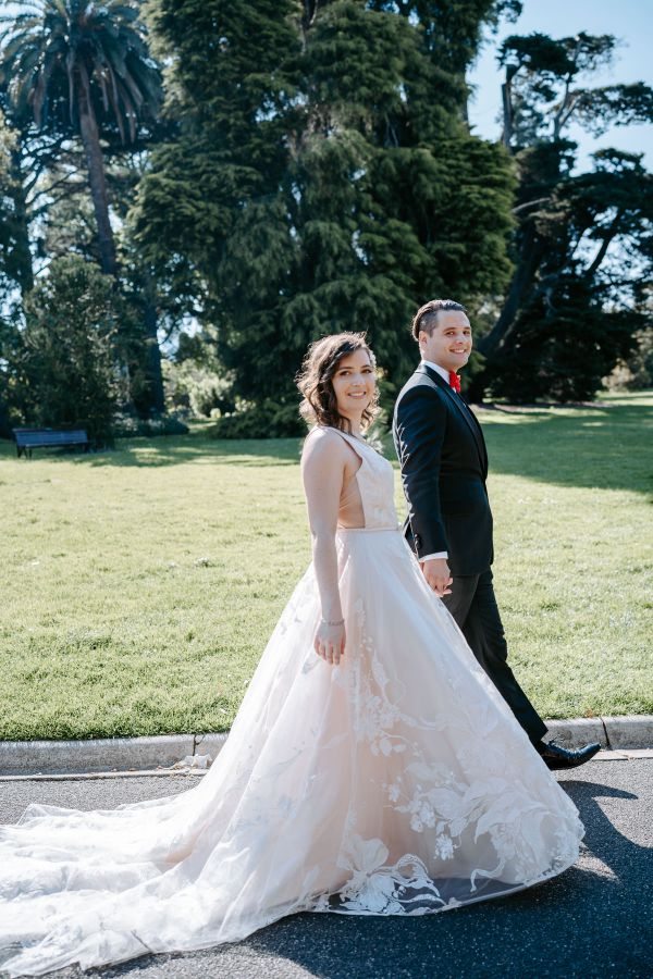 Royal Botanic Gardens Melbourne wedding, Stephanie and Nicholas, frame 224