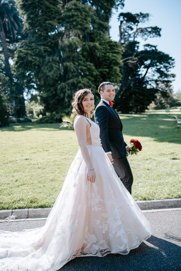 Wedding photograph 225 from Stephanie and Nicholas' day at Royal Botanic Gardens Melbourne