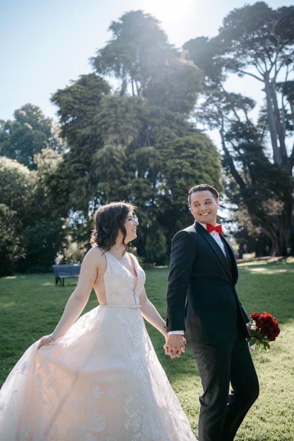 Wedding photograph 228 from Stephanie and Nicholas' day at Royal Botanic Gardens Melbourne