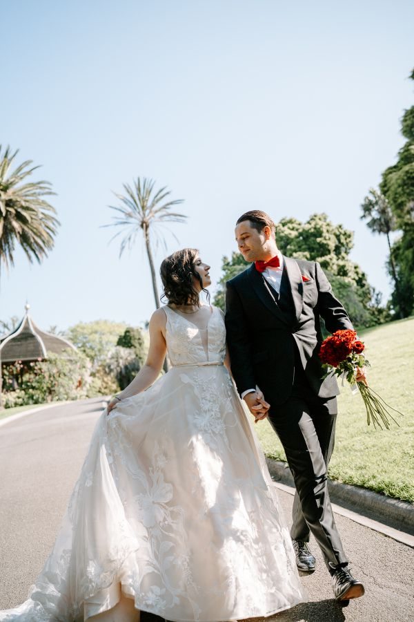 Royal Botanic Gardens Melbourne wedding, Stephanie and Nicholas, frame 233