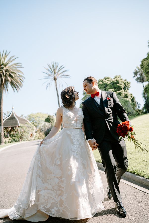 Wedding photograph 234 from Stephanie and Nicholas' day at Royal Botanic Gardens Melbourne