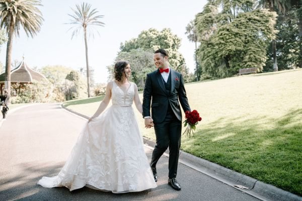 Wedding photograph 237 from Stephanie and Nicholas' day at Royal Botanic Gardens Melbourne