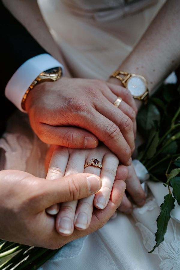Royal Botanic Gardens Melbourne wedding, Stephanie and Nicholas, frame 242