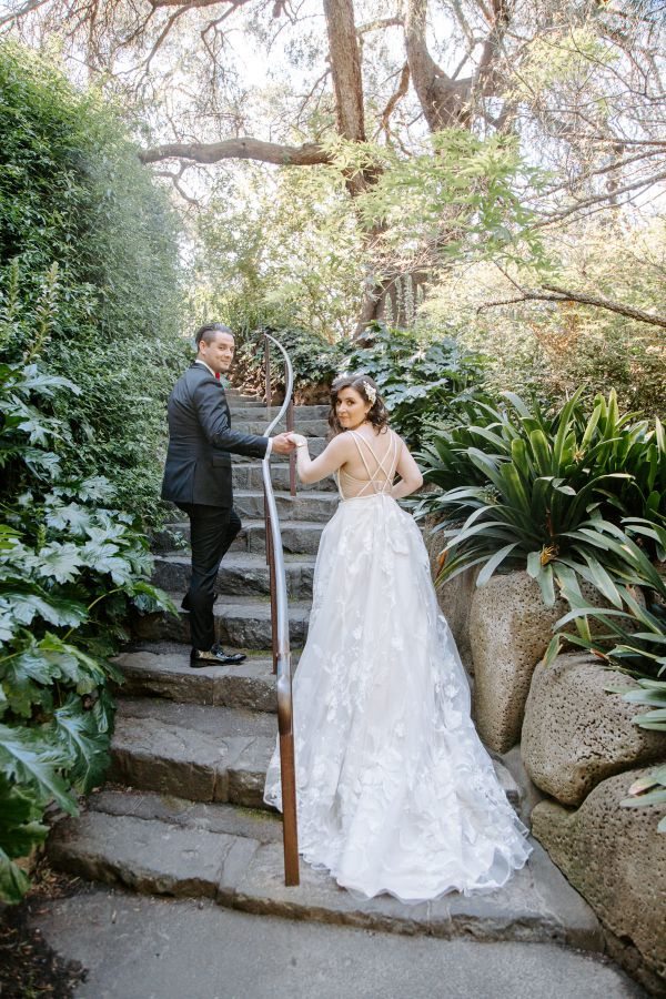 Stephanie and Nicholas' wedding day in Melbourne, frame 262