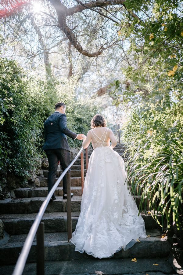 Stephanie and Nicholas' wedding day in Melbourne, frame 265